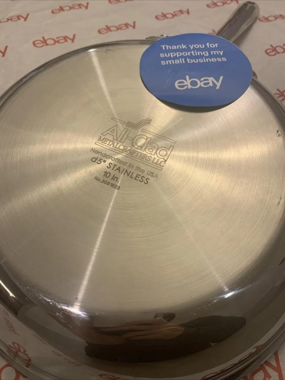 All-Clad d5 Hybrid 8-inch Stainless Steel 5-Ply Bonded Dishwasher Safe Fry-Pan